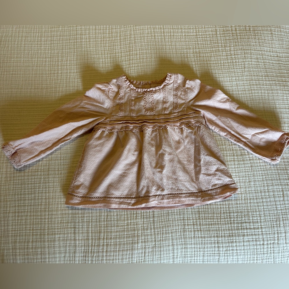 Toddler girl 4T Blush blouse